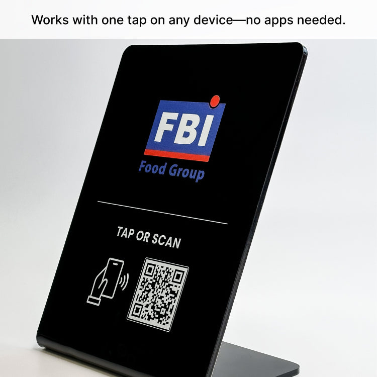 #large NFC Table Stand