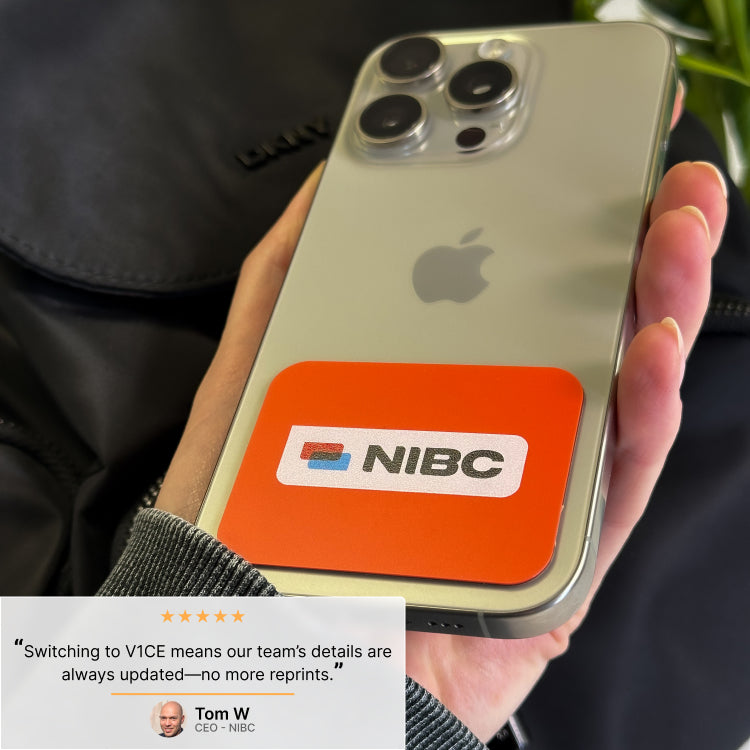 #red NFC Phone Card